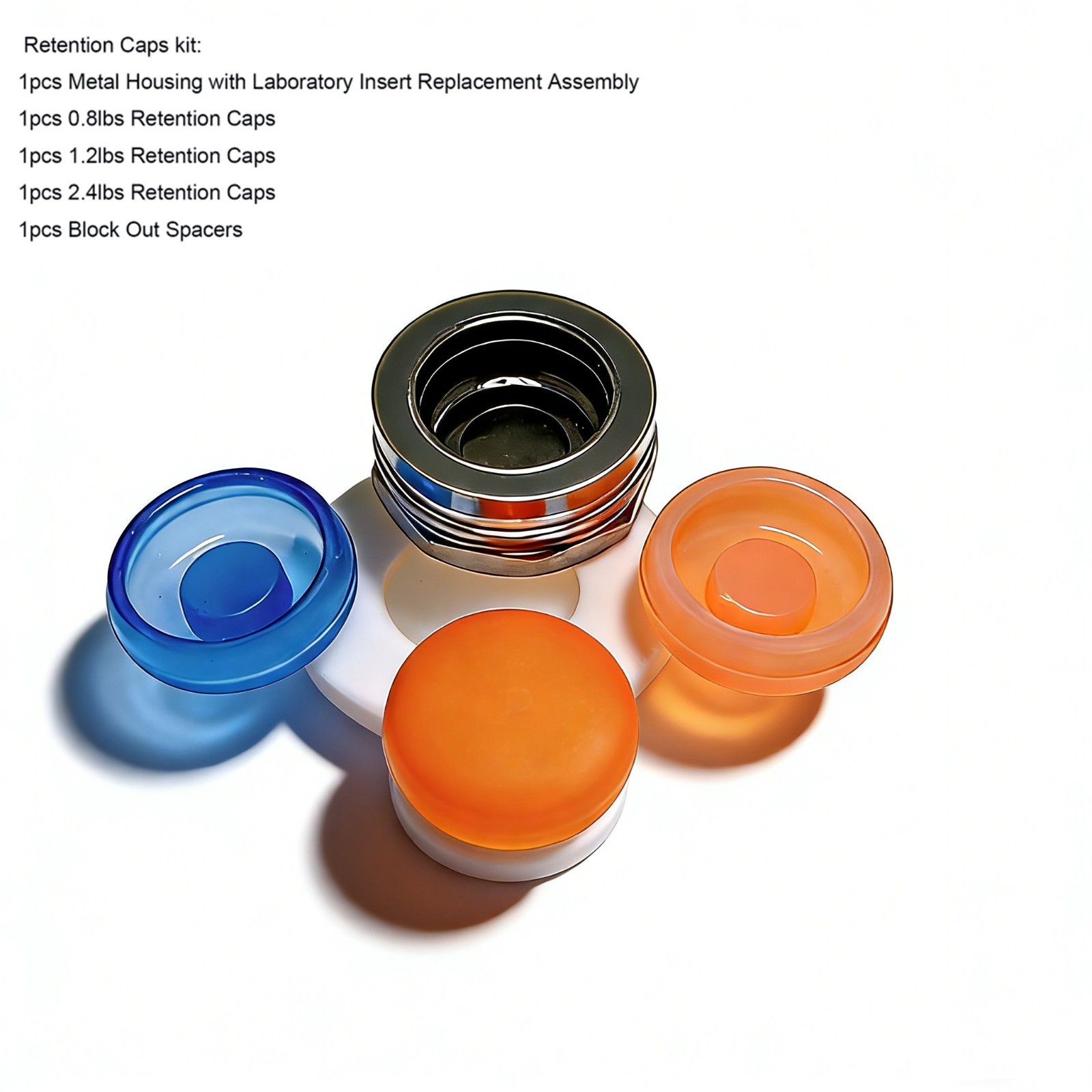 10Pcs US Dental attachment Zest Locator system standard Male Cap Inserts fit for