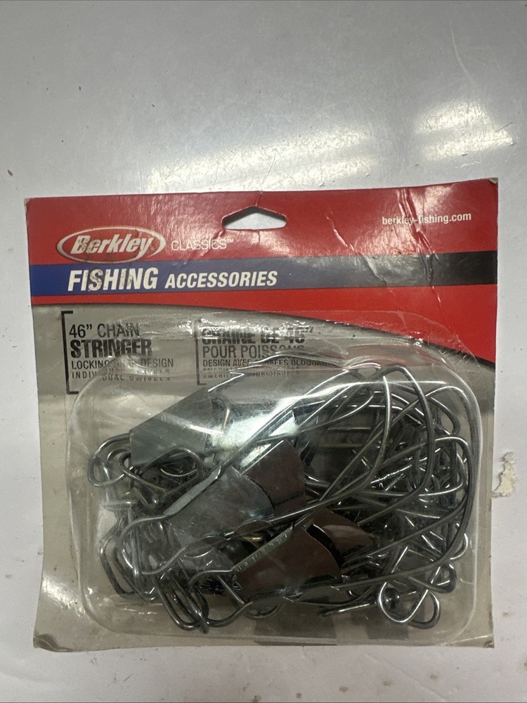 Berkeley Classic Fish Stringer 46” Chain Locking Snap