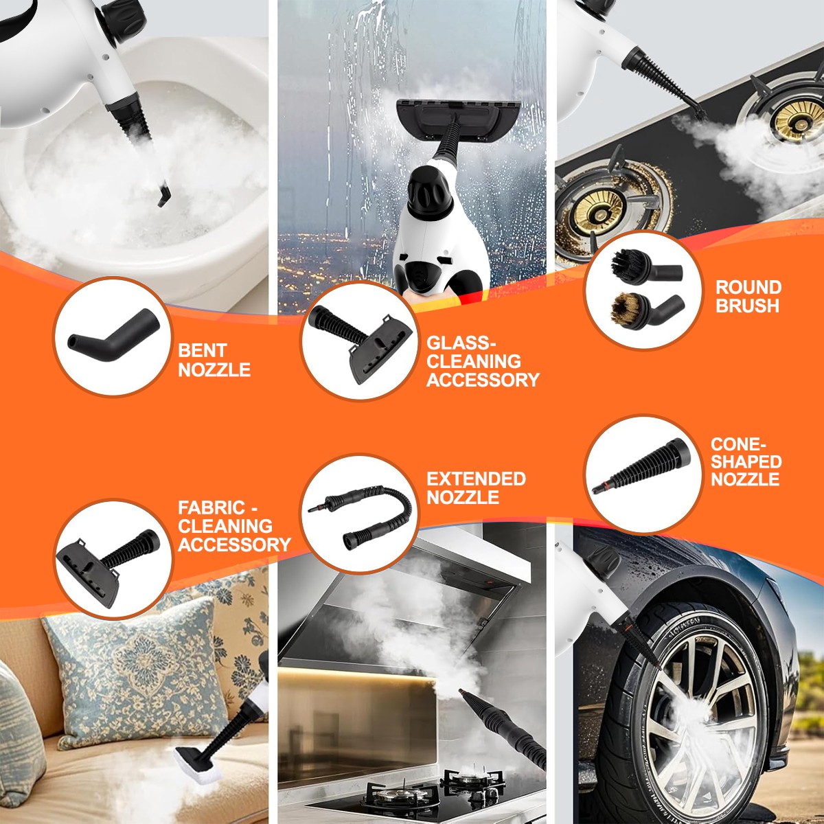 Maquina de limpieza a vapor limpiador para auto carro casa hogar Potente