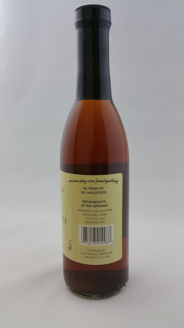 12 oz. OLIVE JUICE Dirty Martini Mix for Cocktails & Mixologists