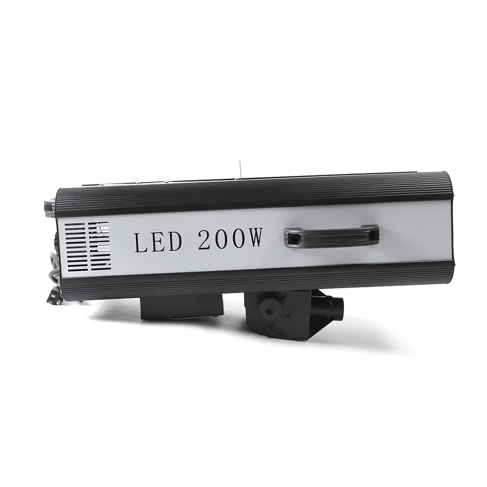 200W LED Follow Spot Light Manual Control Spotlight Stage Light Adjustable