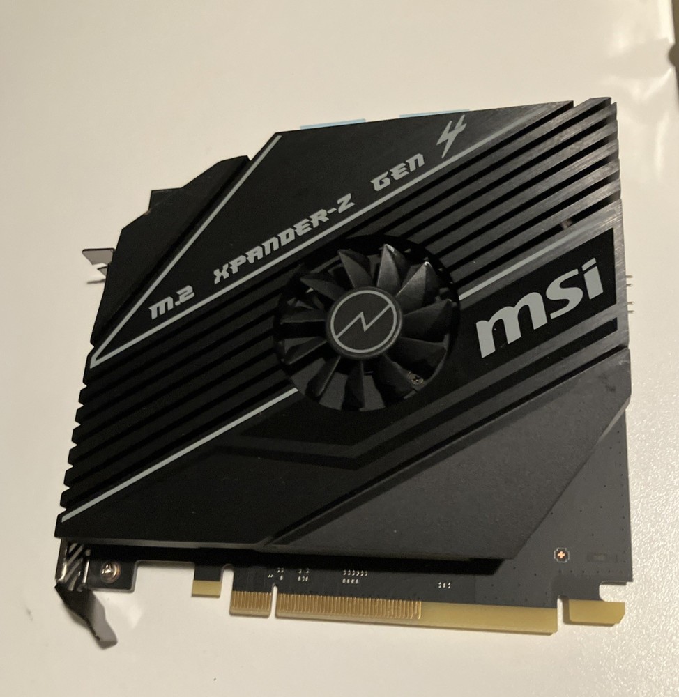 FOR MSI Superstar Annex m 2 Xpander-Z GEN 4 Split Nvme SSD Array Expansion