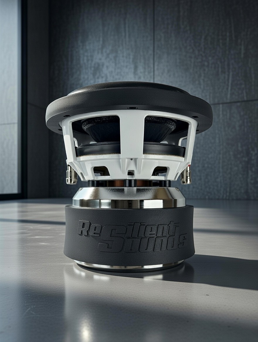 Resilient Sounds GOLD 8 1,000RMS/2000Watt Peak (D4 OHM LOAD) 8inch subwoofer