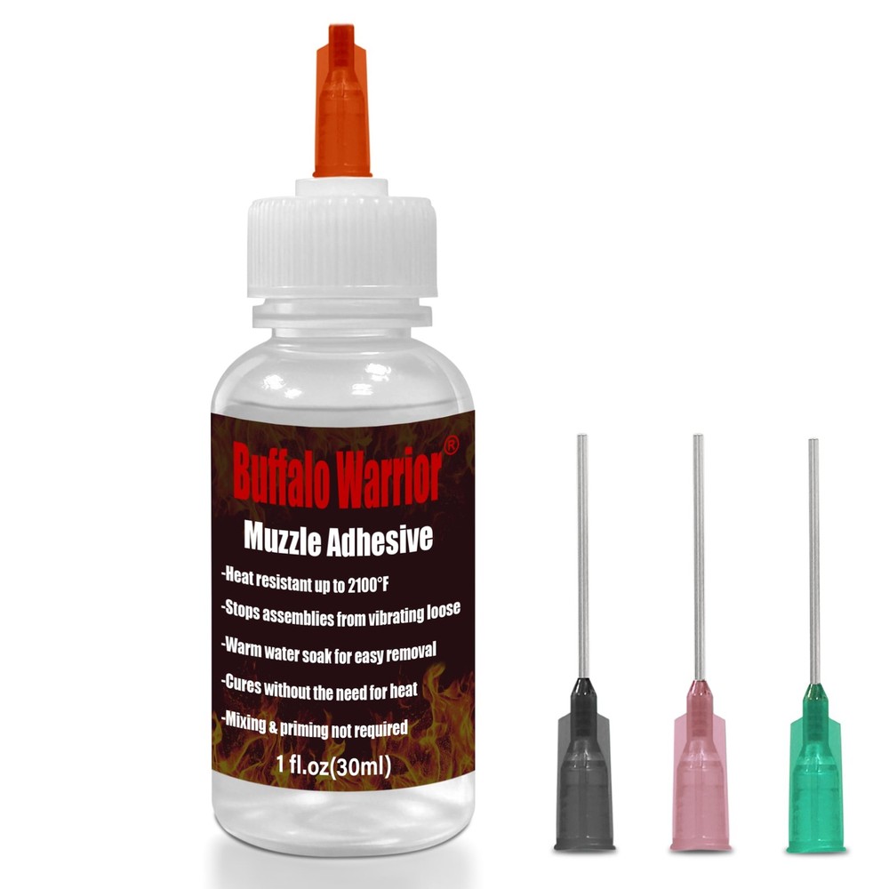 Buffalo Warrior Gun Muzzle Thread Locking Agent for Transparency