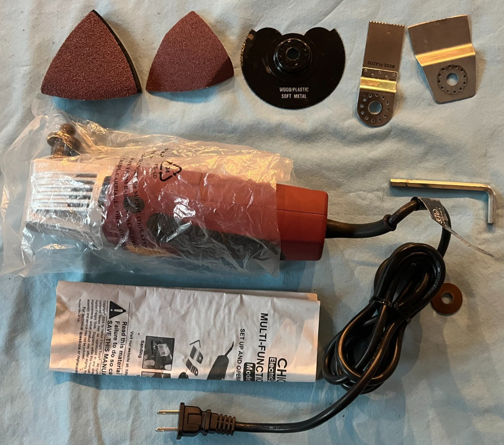 Chicago Electric Power Tools MultiFunction Power Tool - Item 67256