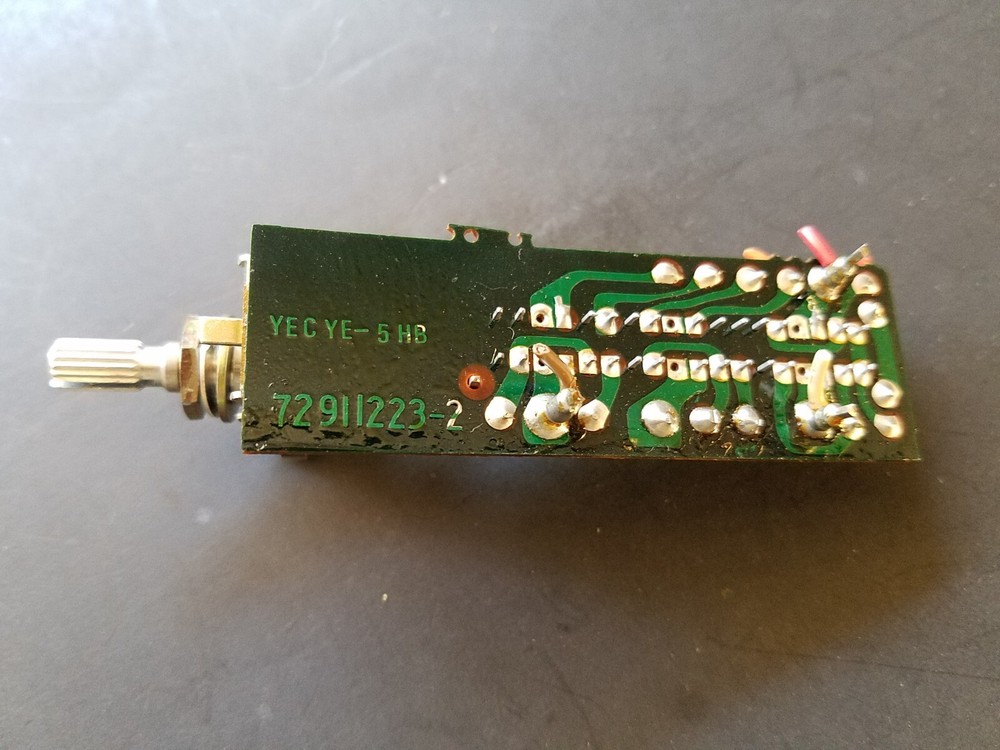 Original Function Switch For an MCS 3701 Tuner
