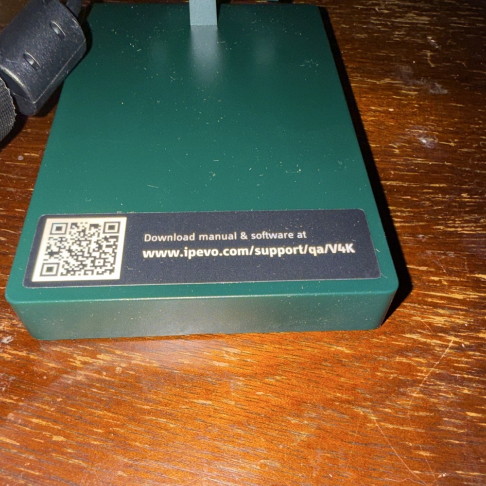 IPEVO V4K Ultra High Definition USB Document Camera Model CDVU-081IP