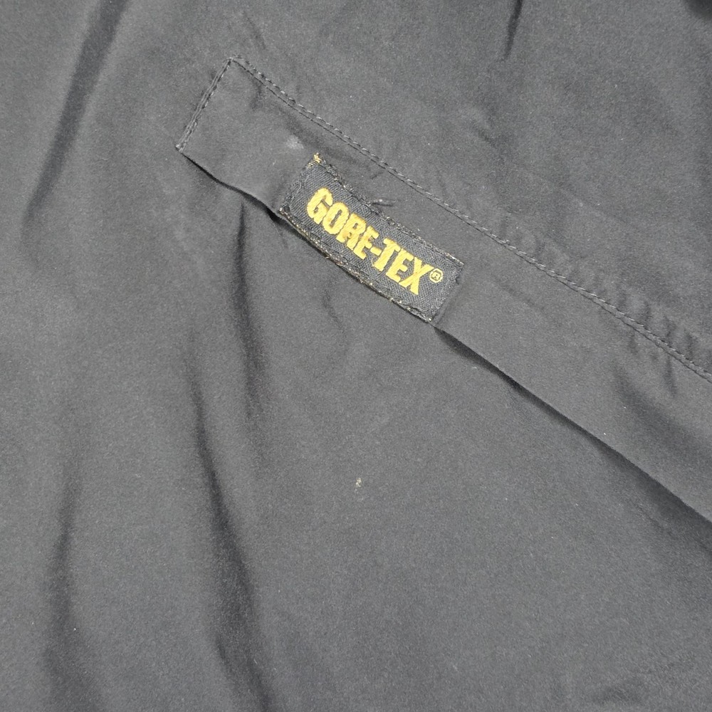 Zero Restriction Black Gore-Tex Golf Jacket Zip Off Sleeves Men Medium