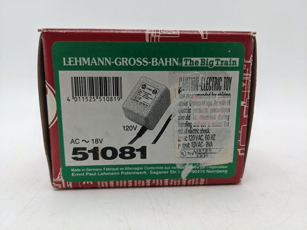 LGB 51081 120 Volt Plug EX/Box