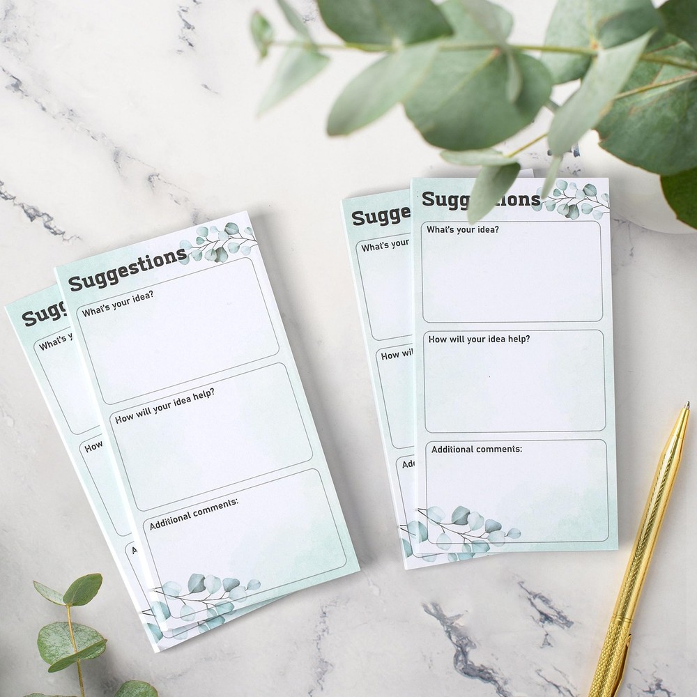 Lesnala 200 Sheets Suggestion Cards Comment Form Continuous Improvement Table...