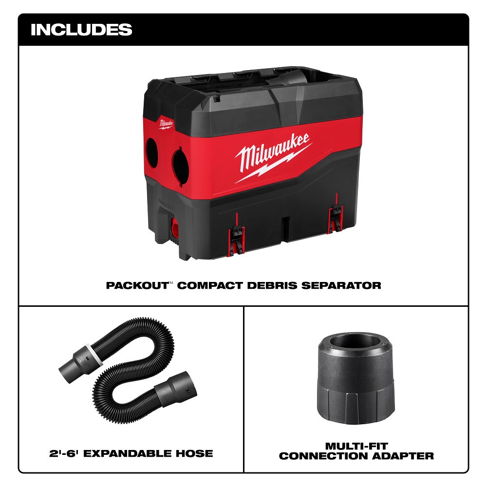 Milwaukee 49-90-2200 PACKOUT Compact Debris Separator Accessory