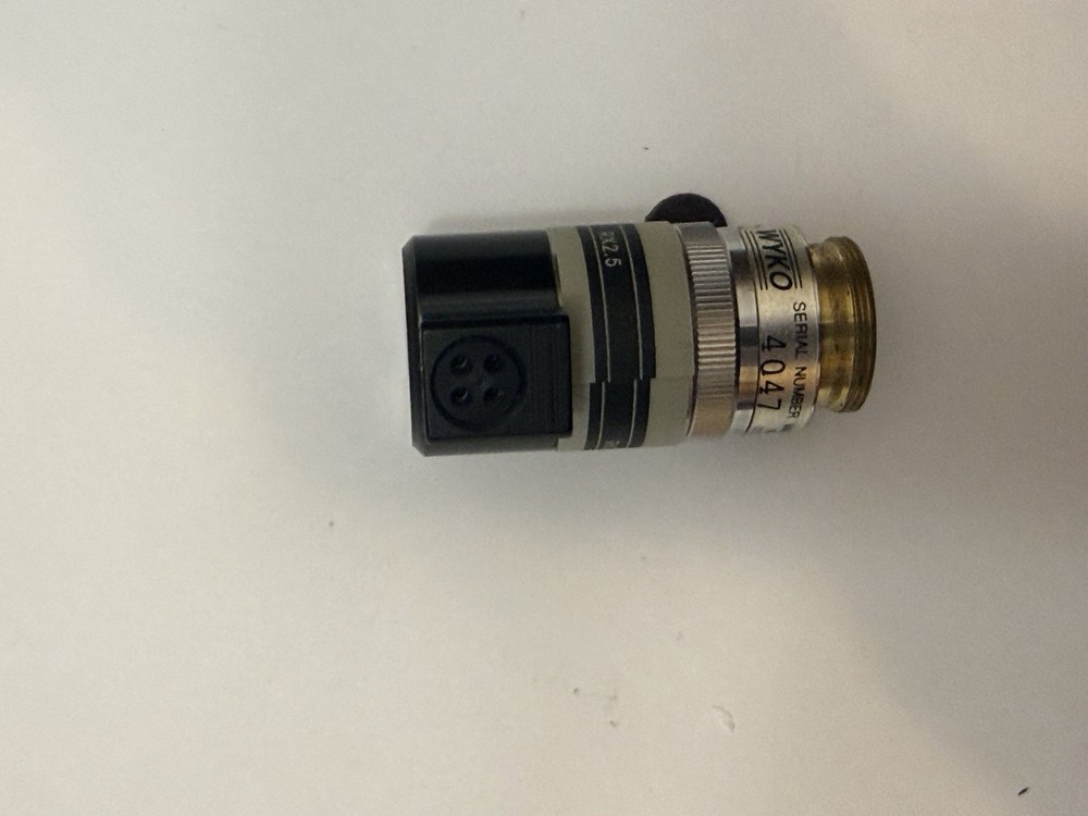 WYKO RX2.5 2.5x Objective Interferometry Interferometer Profile Microscope