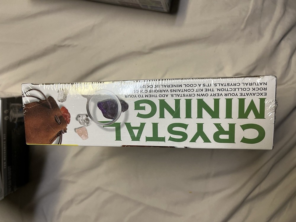 4M Crystal Mining Kit New In Box Sealed