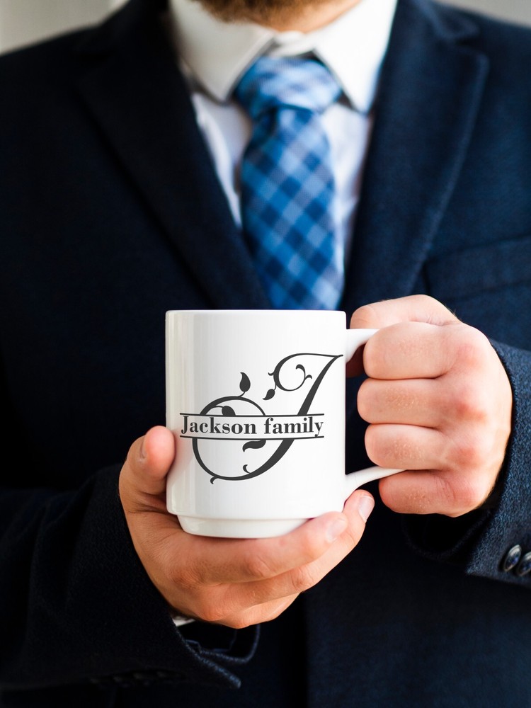 Split monogram laser cut files