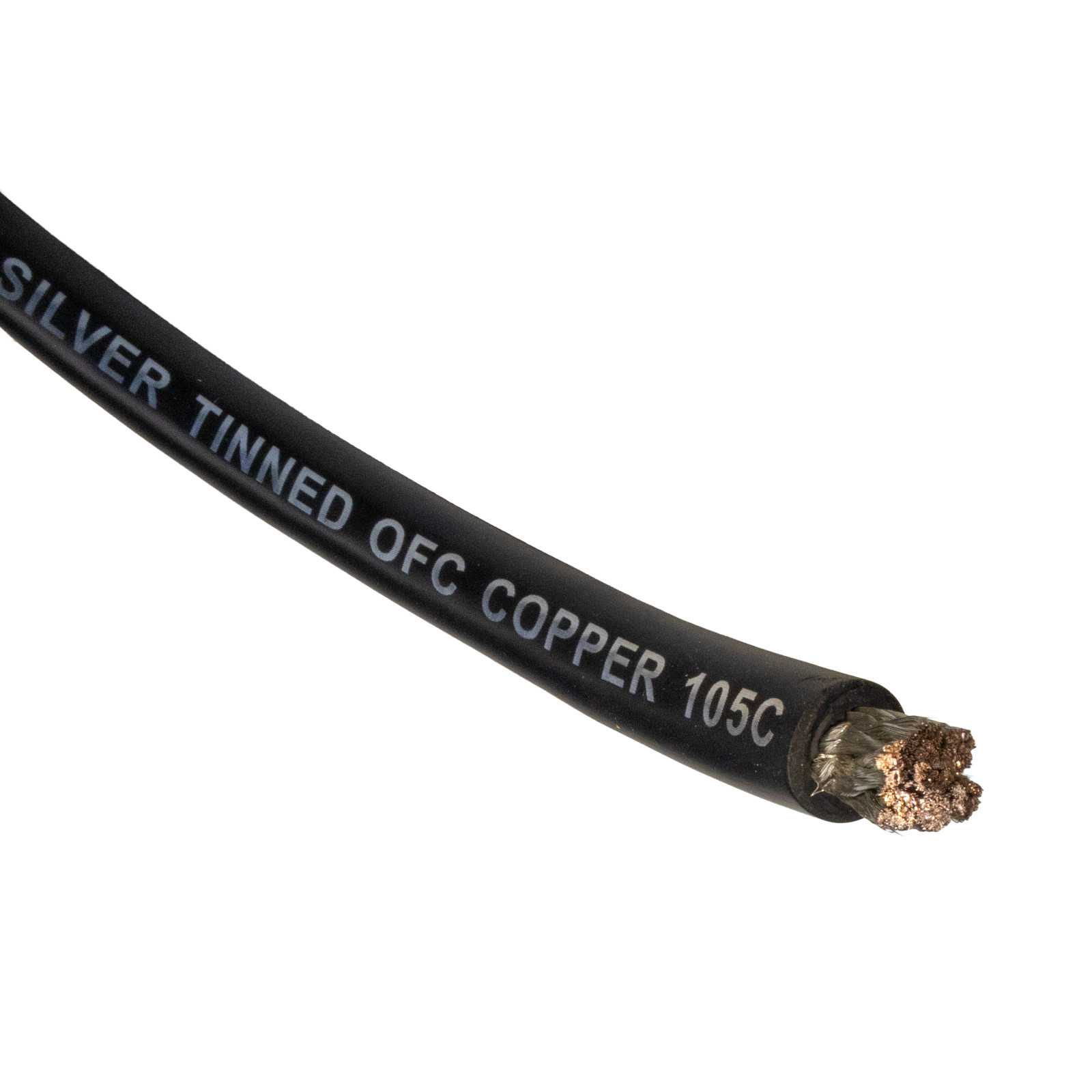 2/0 AWG Tinned Copper Wire Black 50ft spool Heavy Duty Battery Cable Marine