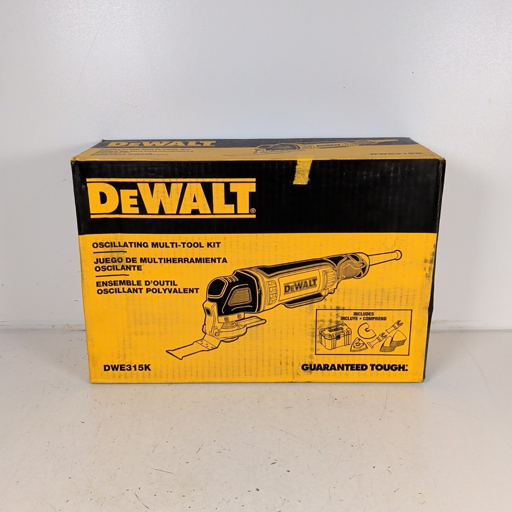 DEWALT DWE315K Oscillating MultiTool Kit 3-Amp Variable Speed Corded Power Tool