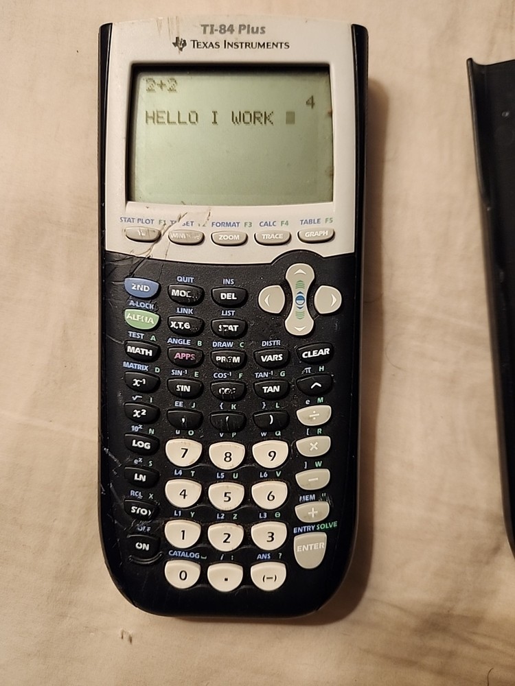 Texas Instruments TI-84 Plus Graphing Calculator 10-Digit LCD