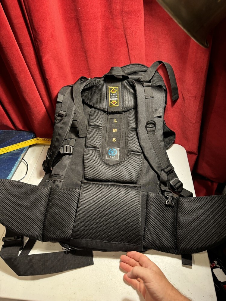 Fieldline Tactical Delta 65L Liter Internal Frame Pack Backpack Rain Survival