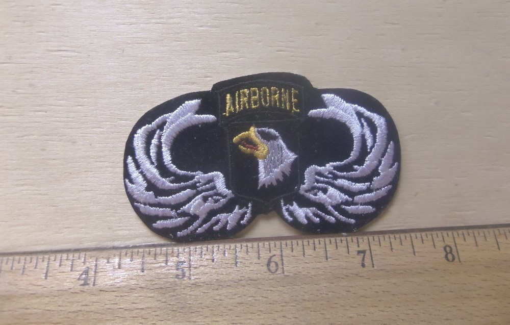 US Army - 101st Airborne Wings Embroidered Patch