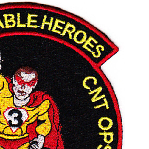HSL-46 Det 3 Patch Disposable Heroes USS McInerney