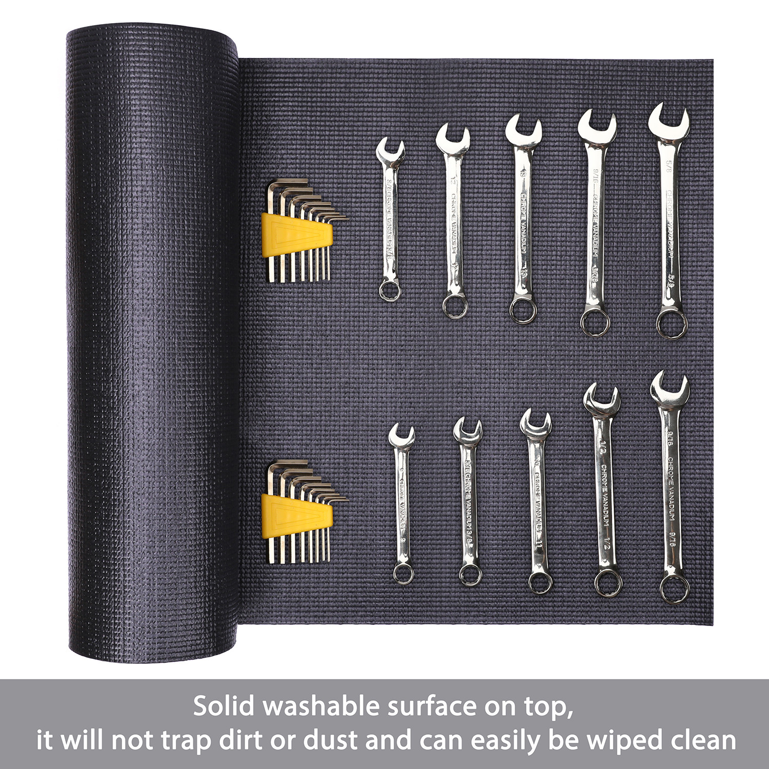 Professional Tool Box Liner and Drawer Liner,Easy Cut 16 inch (Wide) x 16 feet