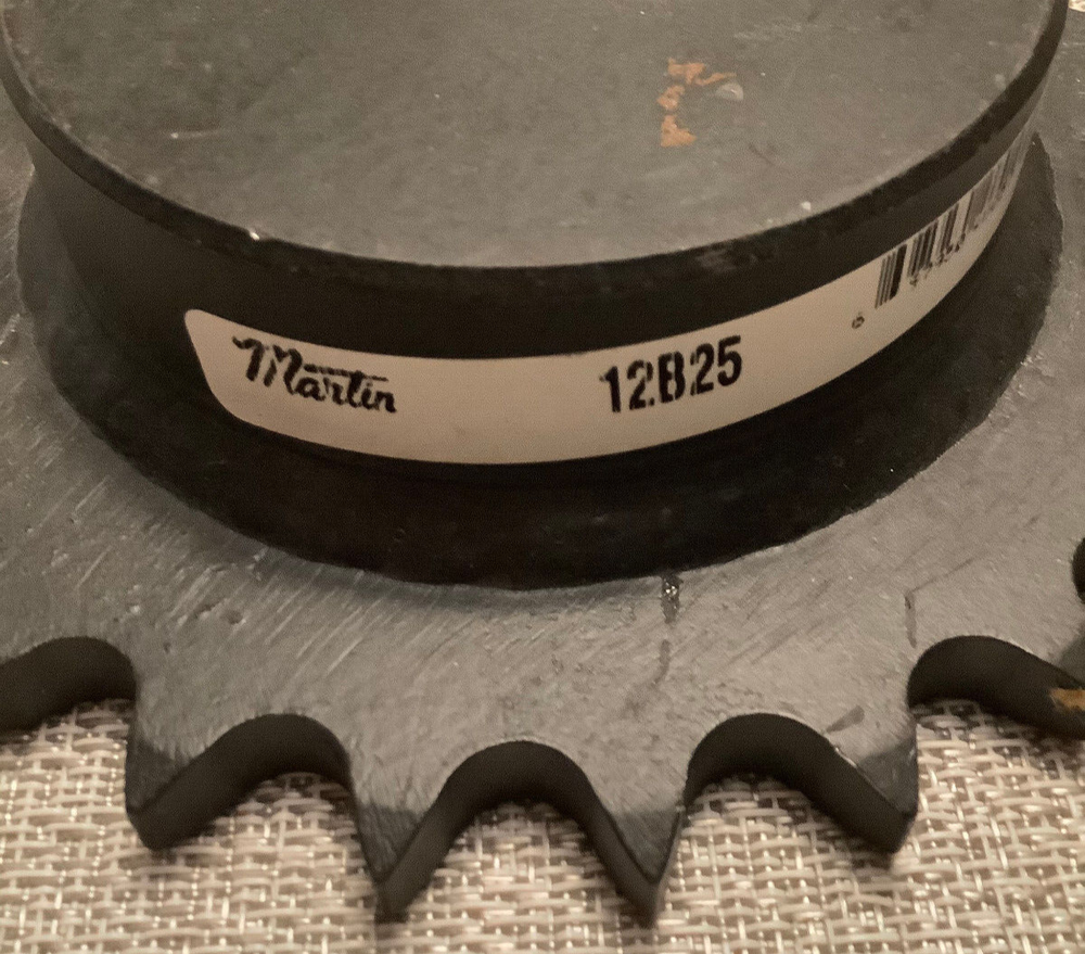 MILLER 12B25 STOCK BORE SPROCKET