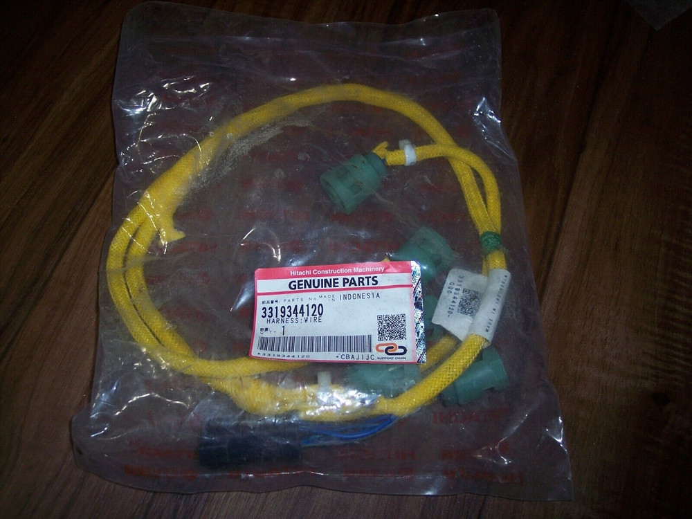 Wire Harness Hitachi 3319344120  NOS AS SHOWN E1