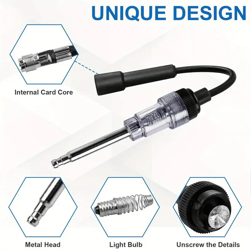 High-Performance In-Line Ignition Spark & Plug Tester with Diagnostic Features