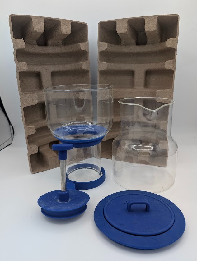 Bruer Cold Drip Coffee Maker Slow Drip Cold Brew System Glass Display