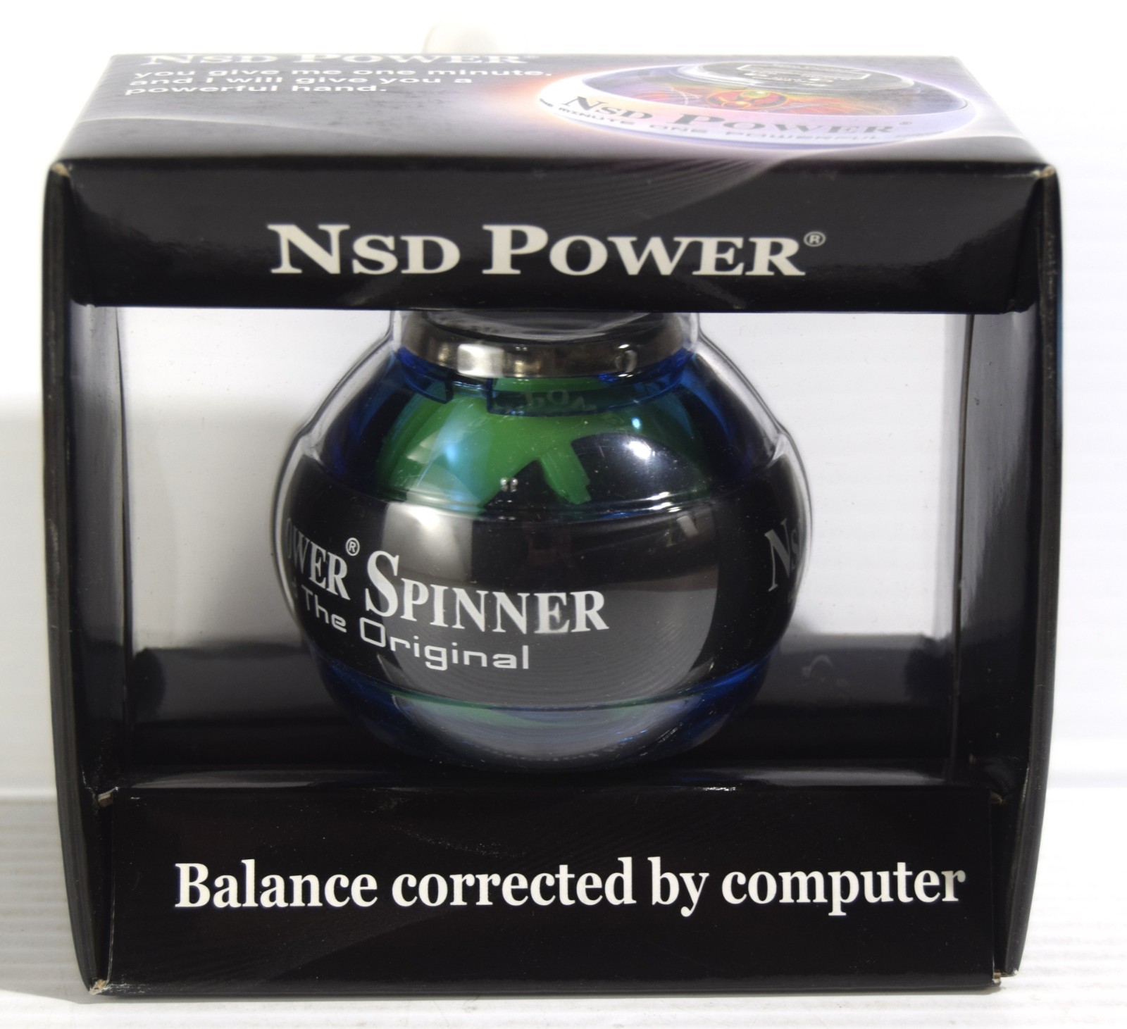 NanoSecond NSD POWER SPINNER PB-188SC Gyroscopic PowerBall & Digital LCD Counter