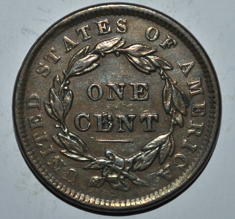 1838 Large Cent {{{C563
