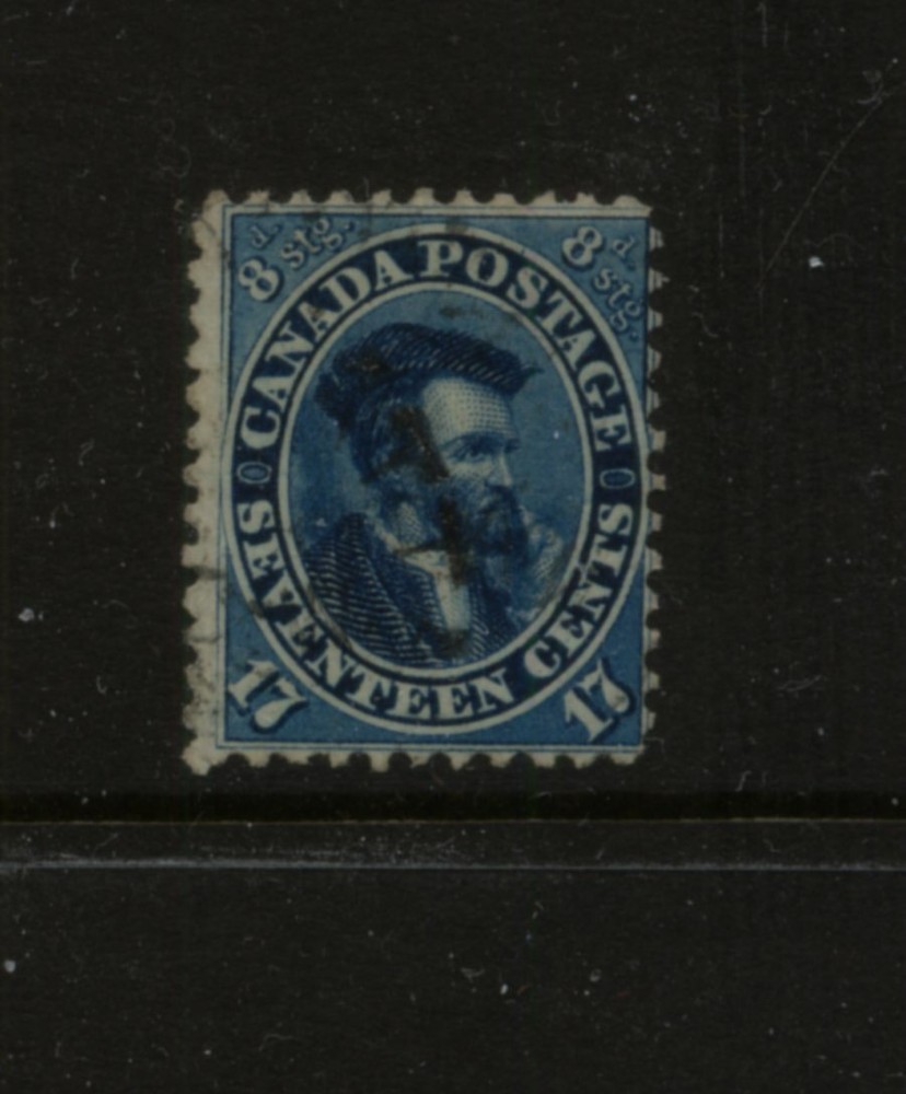 Canada  19  used  nice stamp       JM1106