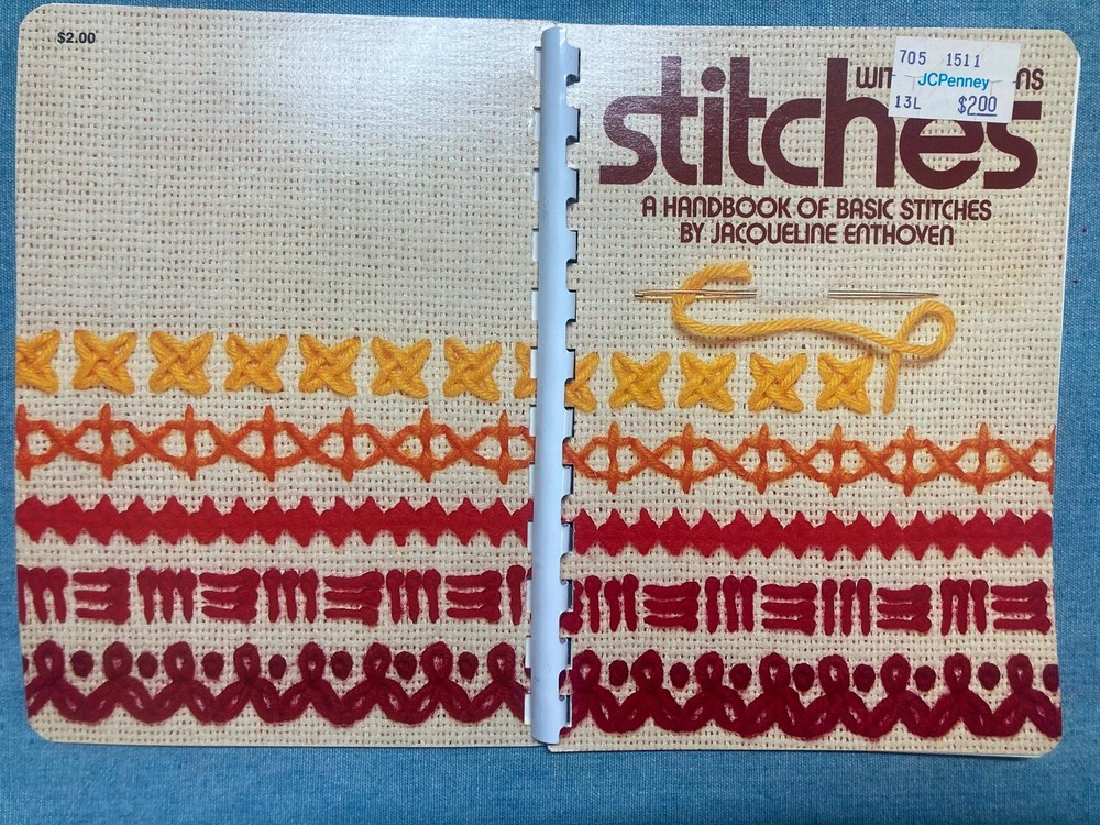 Enthoven Stitches with Variations Handbook Basic Stitches Embroidery TECHNIQUES