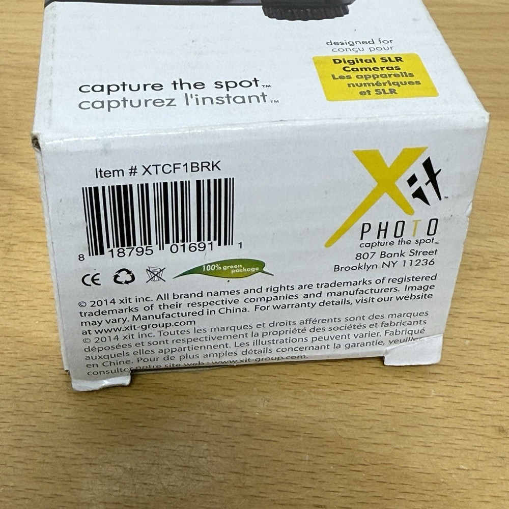 DIGITAL SLAVE FLASH with Bracket for Digital DSLR Camera