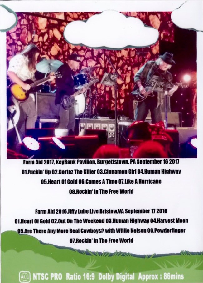 (N101)NEIL YOUNG / FARM AID 2017. 1DVD