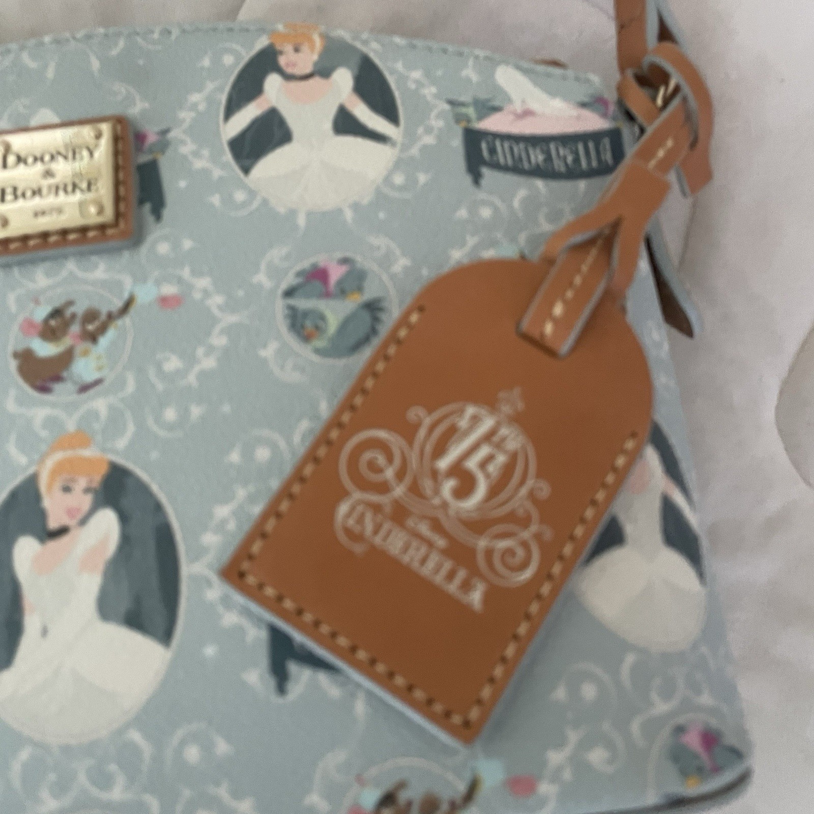 Disney Dooney & Bourke Cinderella 75th Anniversary Crossbody Bag NWT