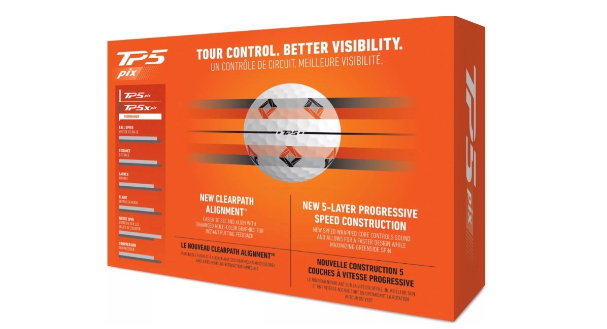 TaylorMade 2024 TP5 pix 3.0 Golf Balls NEW
