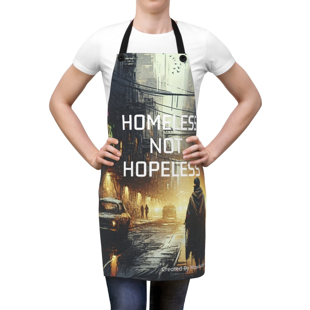 "Homeless Not Hopeless" Apron V2