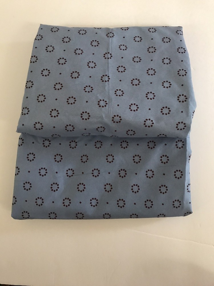 Room Essentials Standard Pillowcases Blue Print Pair