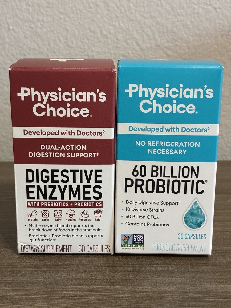 Physician's Choice Hack your Tummy Bundle: Bloating, Digestion & Immune Support