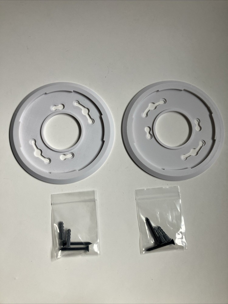 2 Mount Plate Bracket to Multiple Kidde FireX Smoke Alarm Fire Detector READ