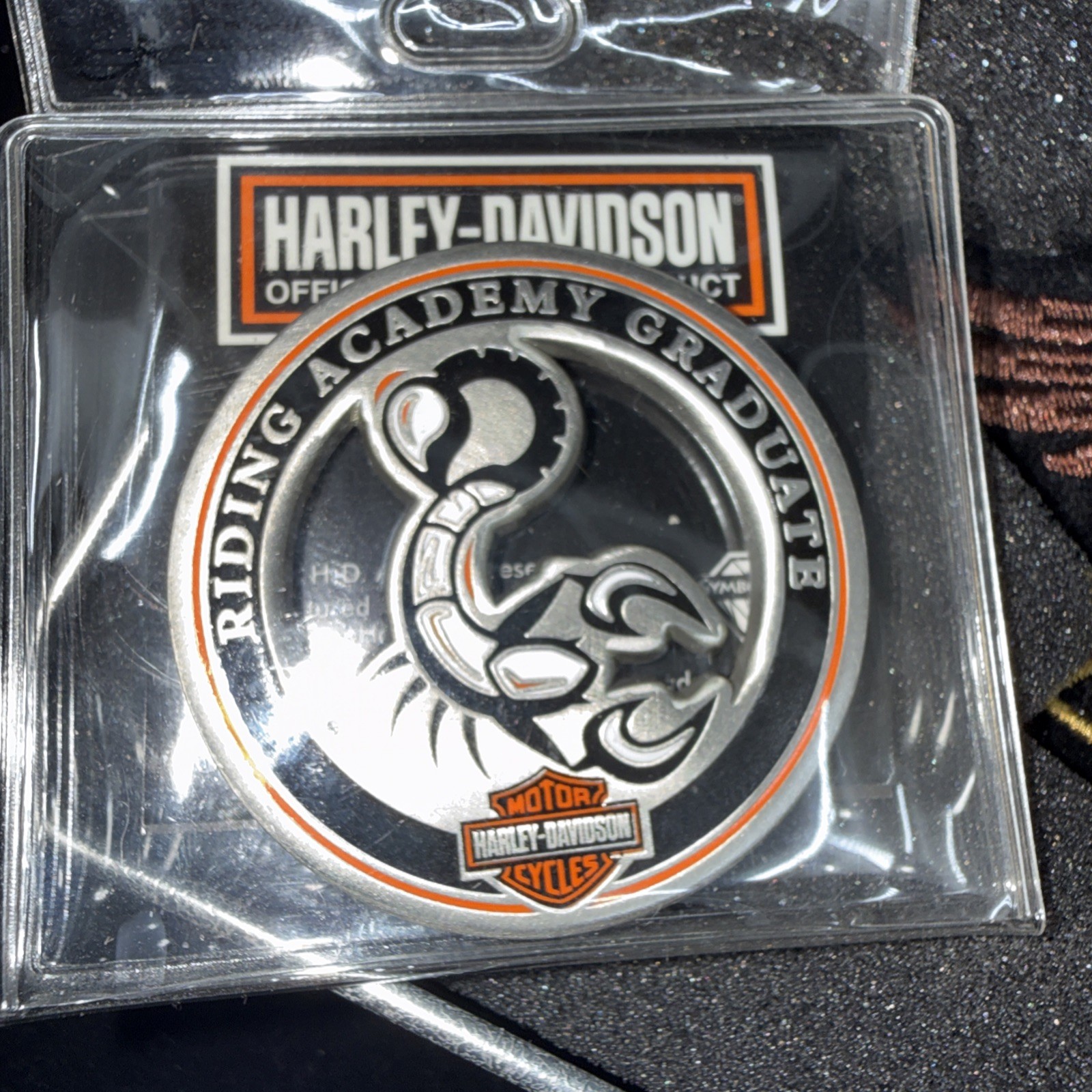HOG Harley Owners Group Membership Welcome Patch, Pin, K Chain, & Challenge Coin