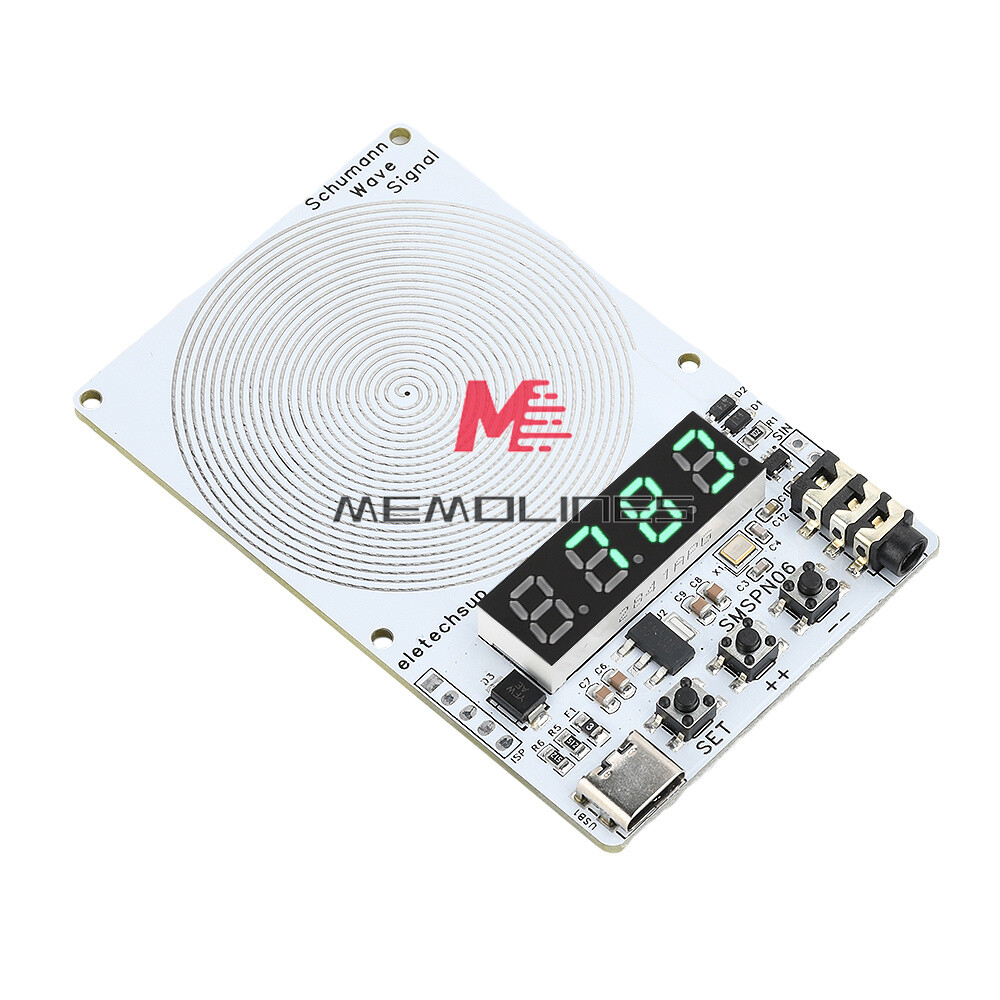 Adjustable 0.01Hz~9999Hz Frequency Schumann Wave Generator 4Bit Digital Display