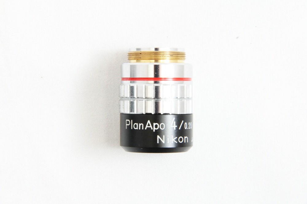 Nikon Plan Apo 4x 0.20 160/- Microscope Objective #5288