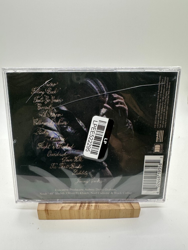 DRAKE - HONESTLY NEVERMIND - REPUBLIC - CD SEALED CRACKED CASE