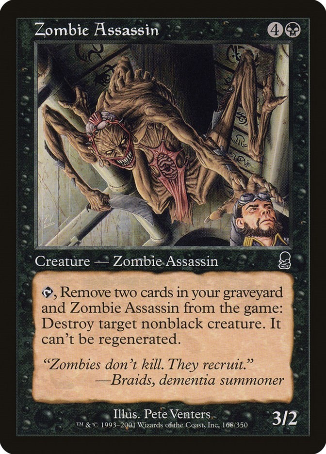 Zombie Assassin Odyssey 168 MTG MP
