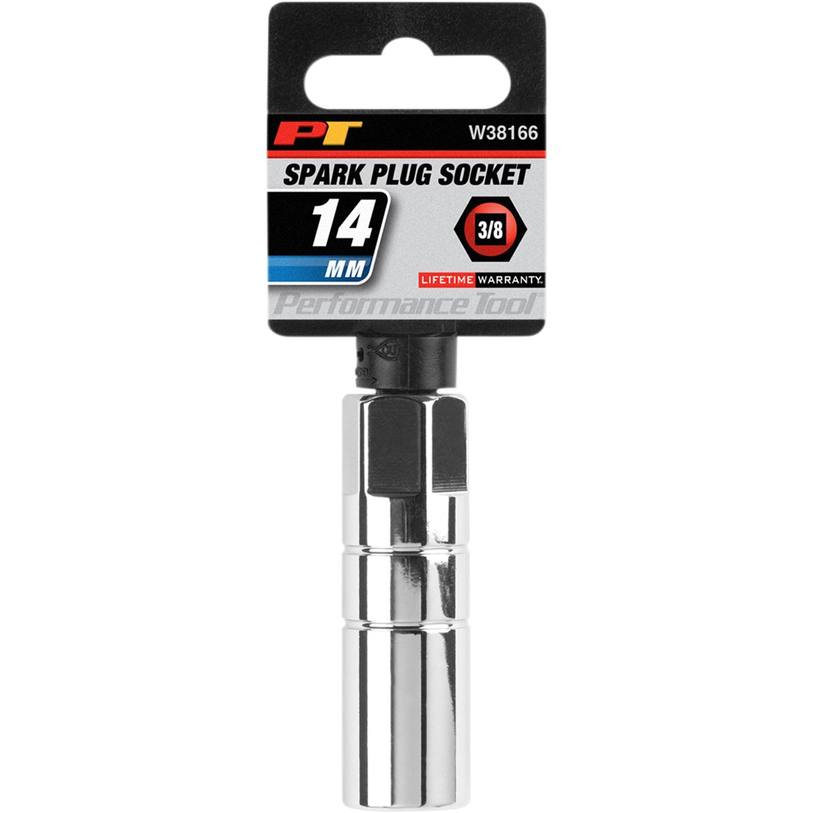 Performance Tool Spark/Plug Socket Tool 14mm W38166