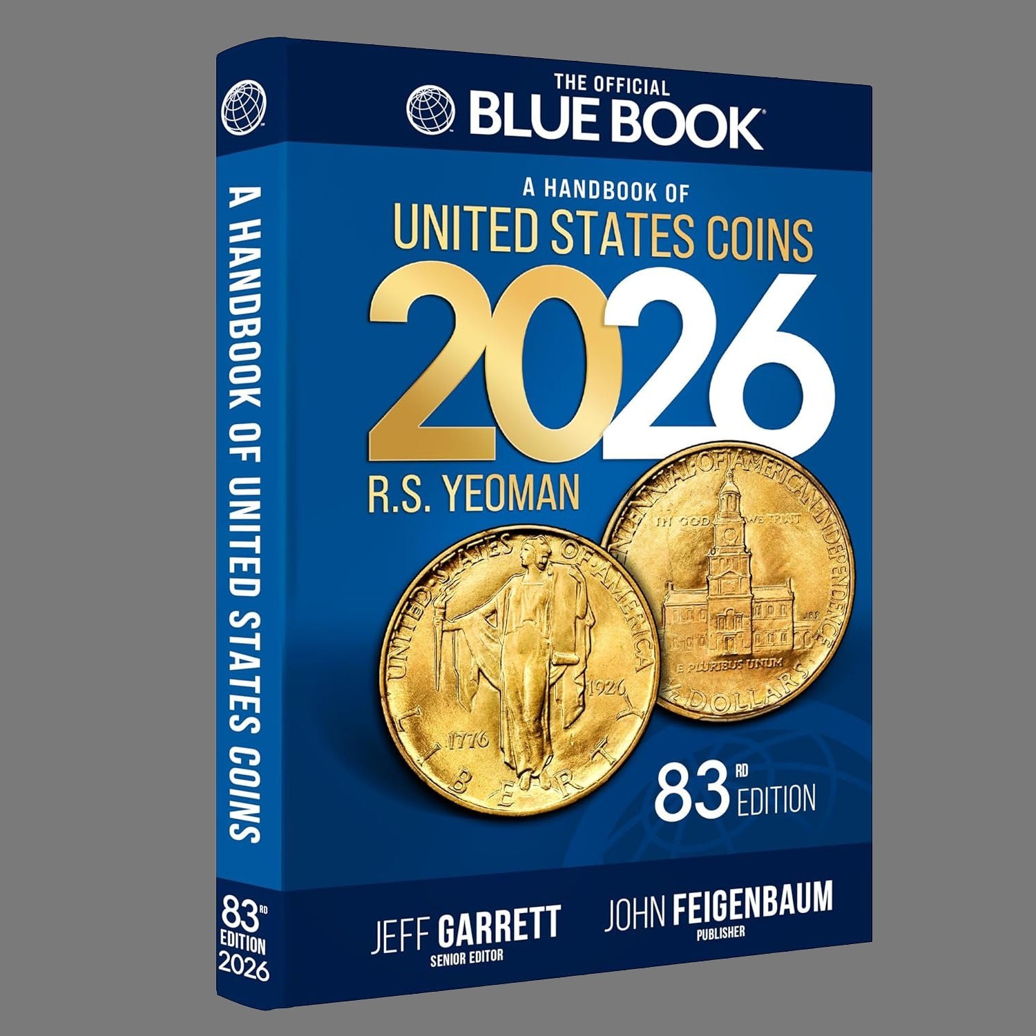 Whitman 2026 Blue Book, Handbook of US Coins, Paperback