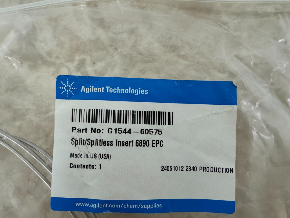 Agilent G1544-60575 Split / Splitless Insert 6890 GC System #17456