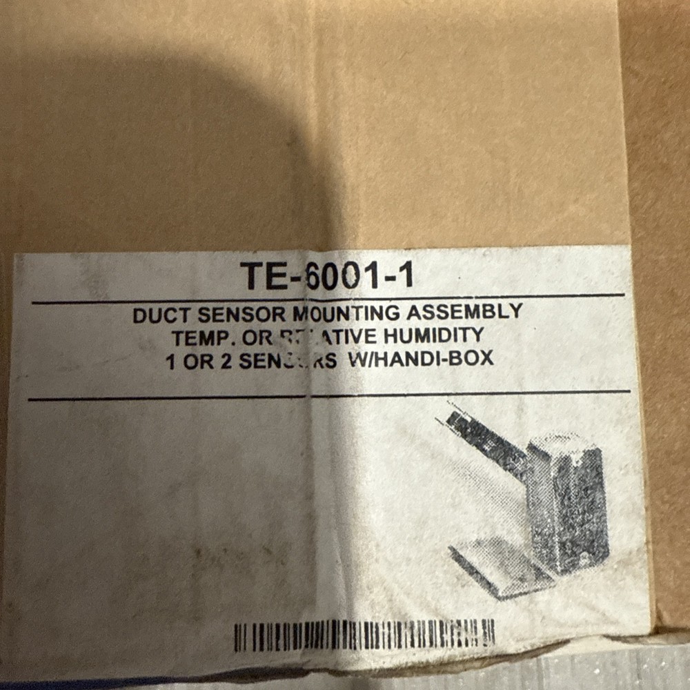 JOHNSON CONTROLS TE-6001-1 DUCT SENSOR (TE-6000) MOUNTING ASSEMBLY sealed box